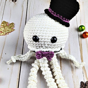 Ghost Jellyfish Crochet Pattern, Spooky Crochet Pattern, Ghost Amigurumi, Halloween Crochet Pattern