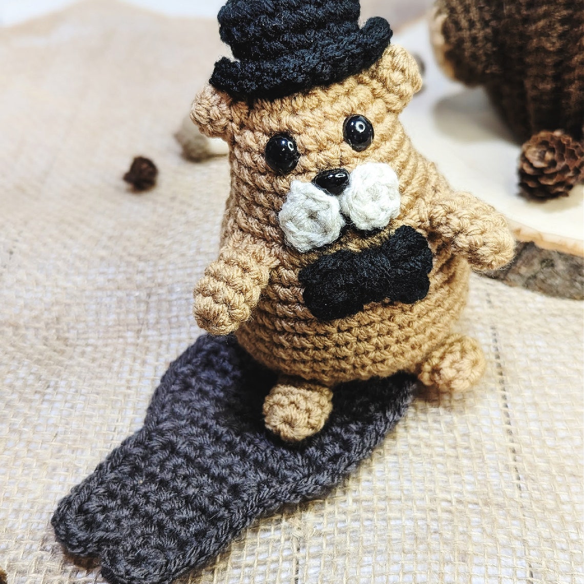 Groundhog Day Playset Crochet Pattern Amigurumi Pattern Etsy