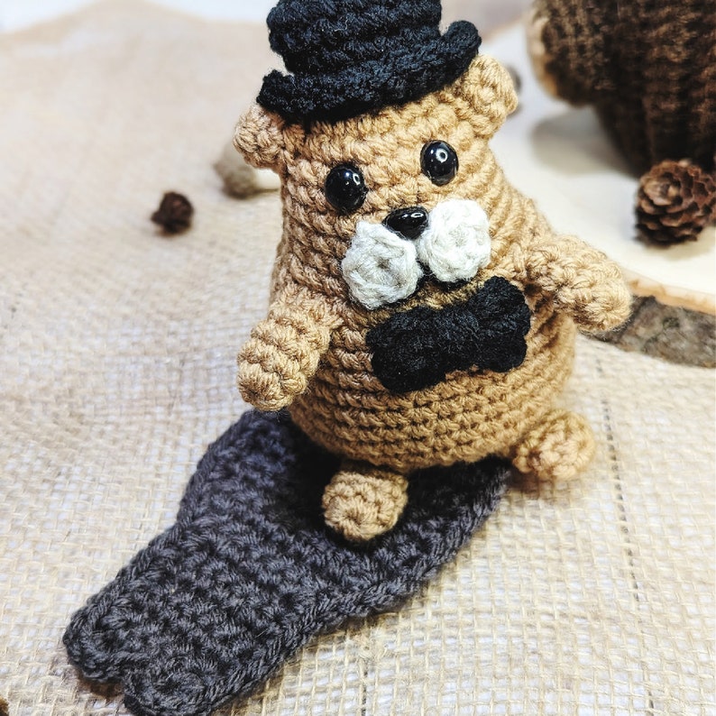 Groundhog Day Playset Crochet Pattern Amigurumi Pattern - Etsy