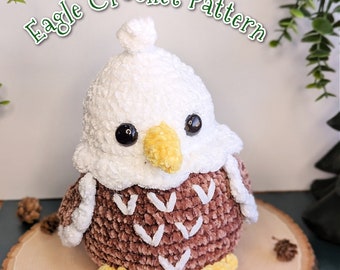 Adler Küken Häkelanleitung, Adler Häkelanleitung, Amigurumi Adler, Häkelanleitung, Amigurumi Anleitung