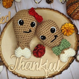 Turkey Leg Crochet Pattern/ Thanksgiving Crochet Pattern