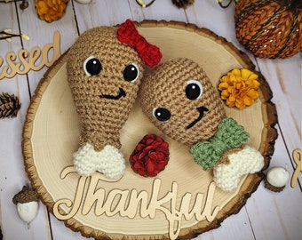 Turkey Leg Crochet Pattern/ Thanksgiving Crochet Pattern