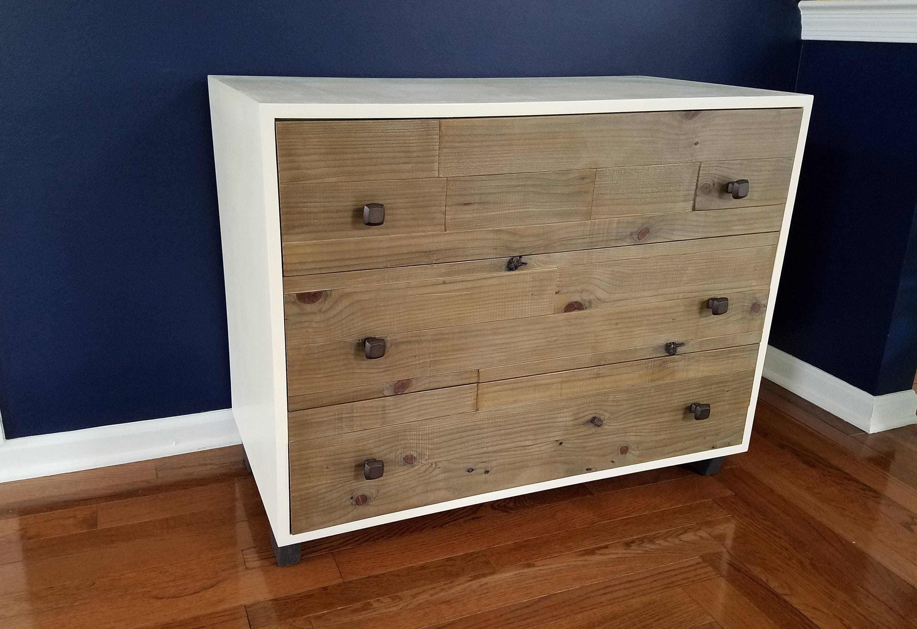 Rustic White Dresser Etsy