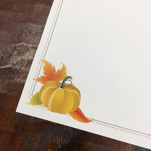 Pumpkin Harvest Stationery 50 pack image 3