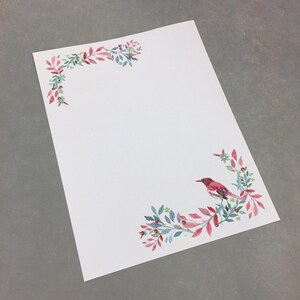 Holiday Bird Stationery-Pack of 50 Sheets image 2