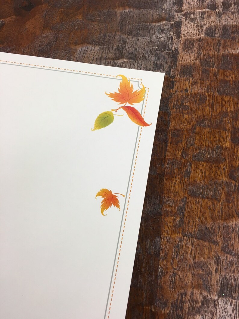 Pumpkin Harvest Stationery 50 pack image 4