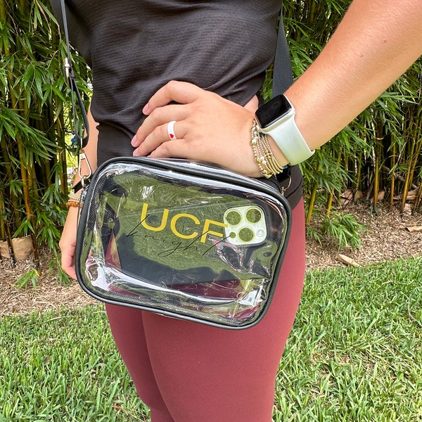 UCF Stadium Gameday Clear Crossbody