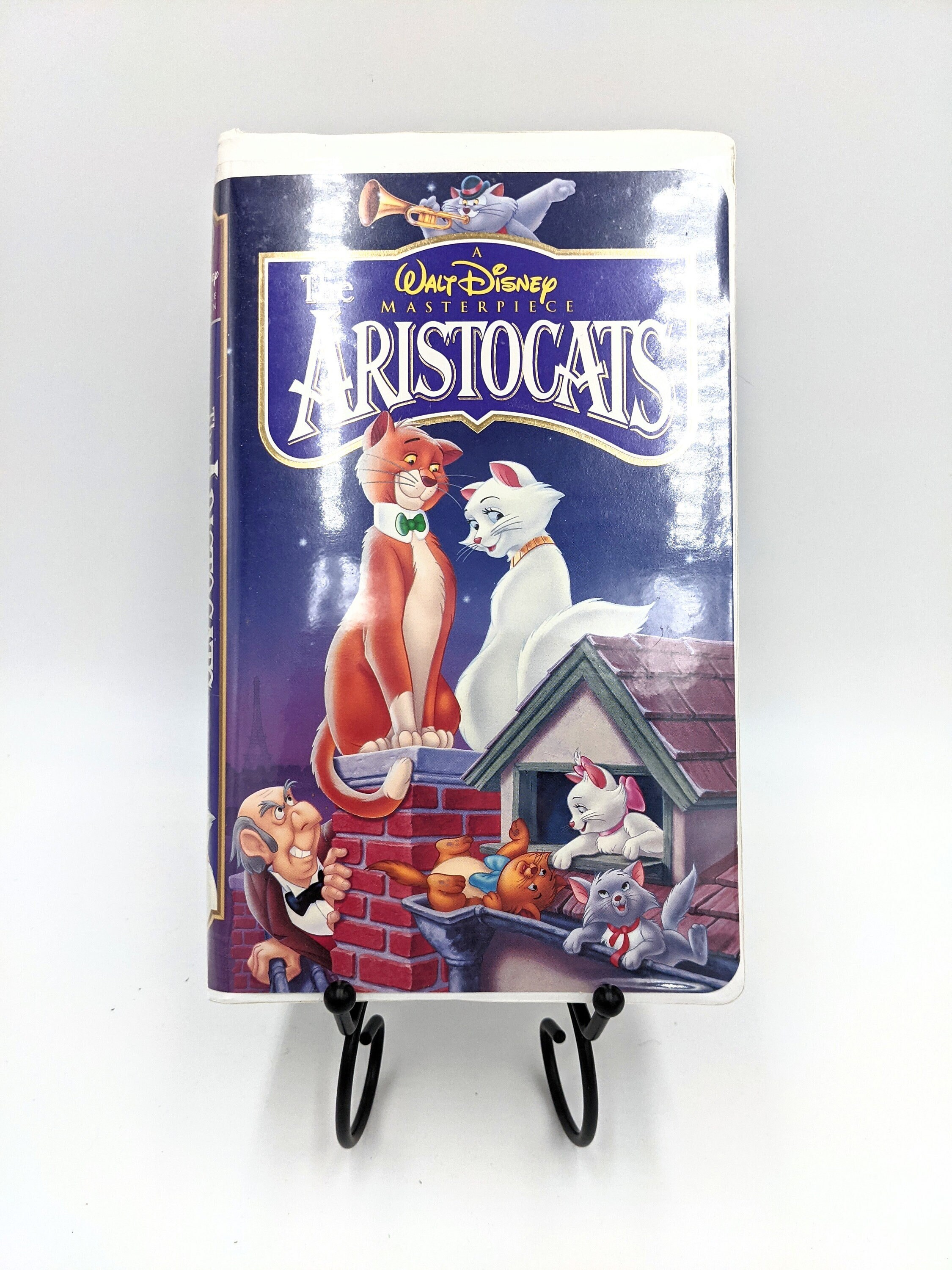 The Aristocats VHS Tape Vintage Classic Disney Masterpiece Etsy
