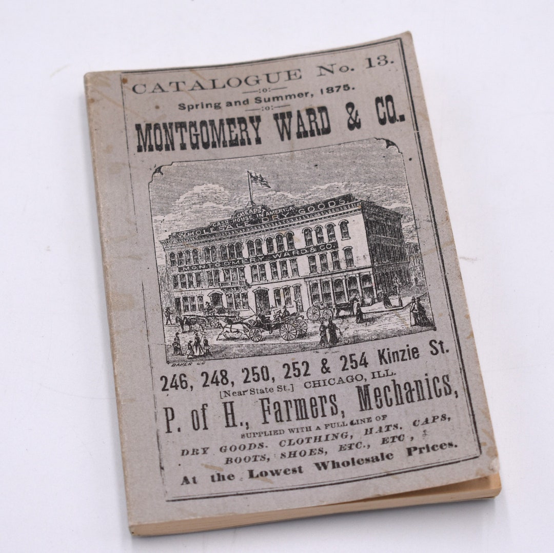 Montgomery Ward & Co Catalogue 13, Spring and Summer 1875, Mini Mail