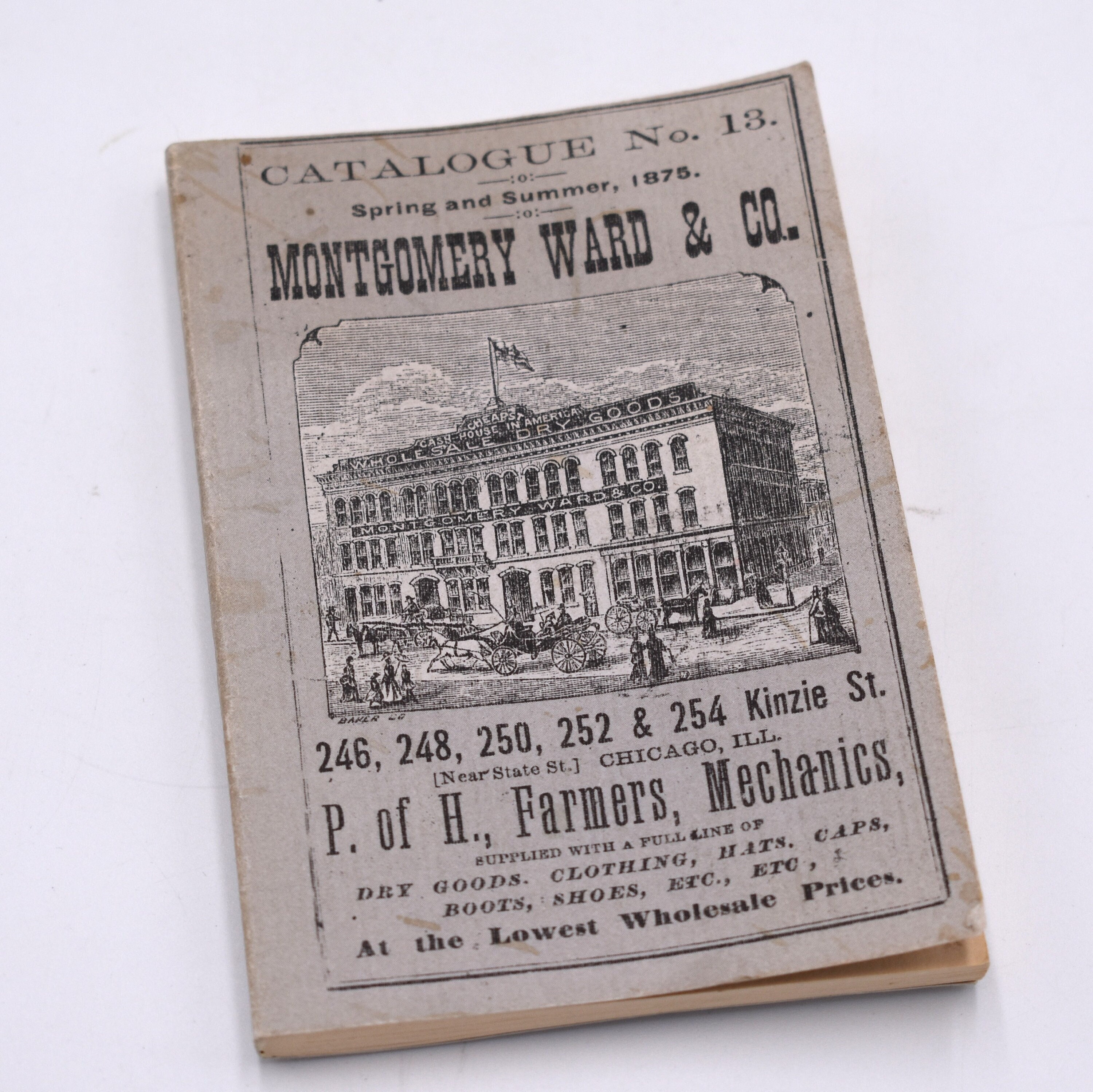 Montgomery Ward & Co Catalogue 13, Spring and Summer 1875, Mini Mail