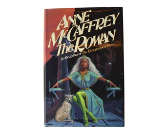The Rowan by Anne McCaffrey, 90s hardcover sci fi fantasy book, vintage science fiction, ISBN 0399135707