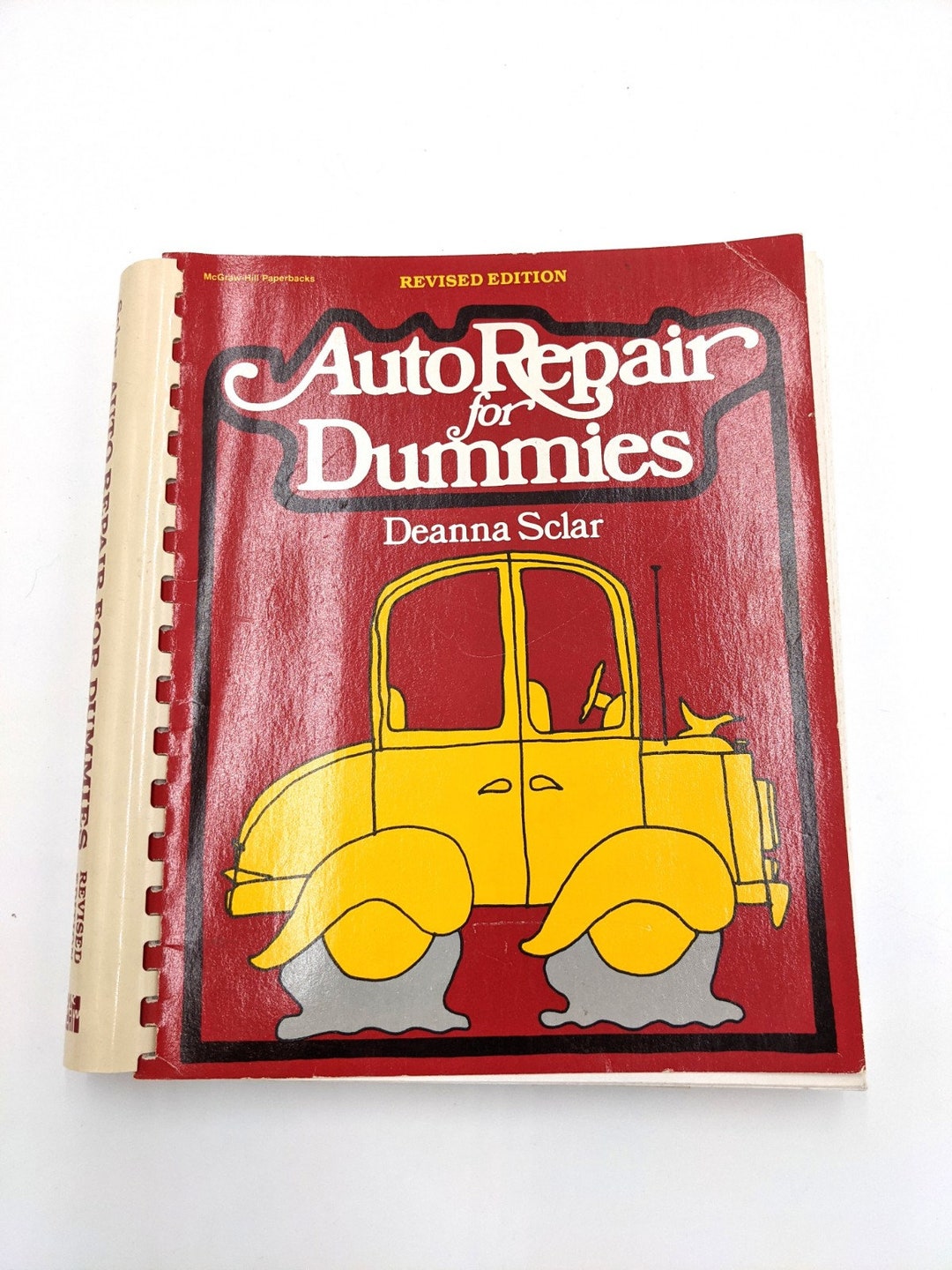 Auto Repair for Dummies by Deanna Sclar 1980s Spiral Bound Etsy