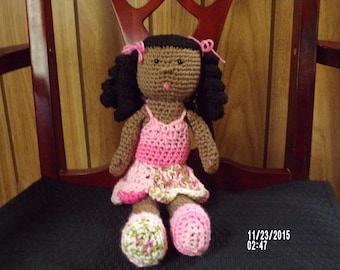 Cutie Crocheted Doll