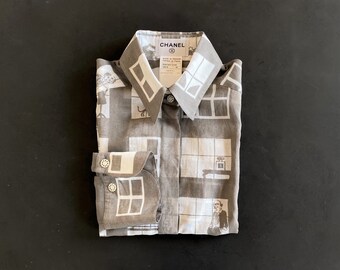Chanel vintage shirt | Etsy Nederland