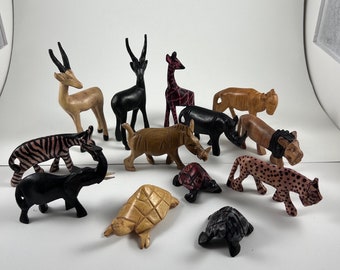 African Hand Crafted Animals