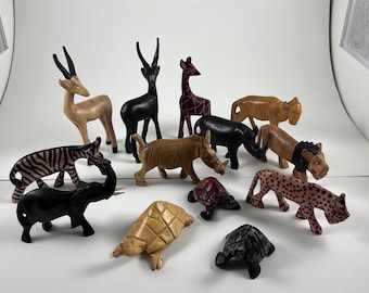 African Hand Crafted Animals