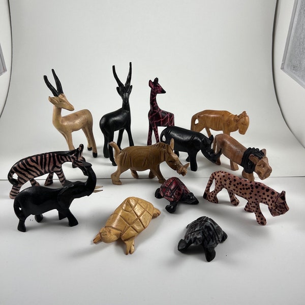 African Hand Crafted Animals