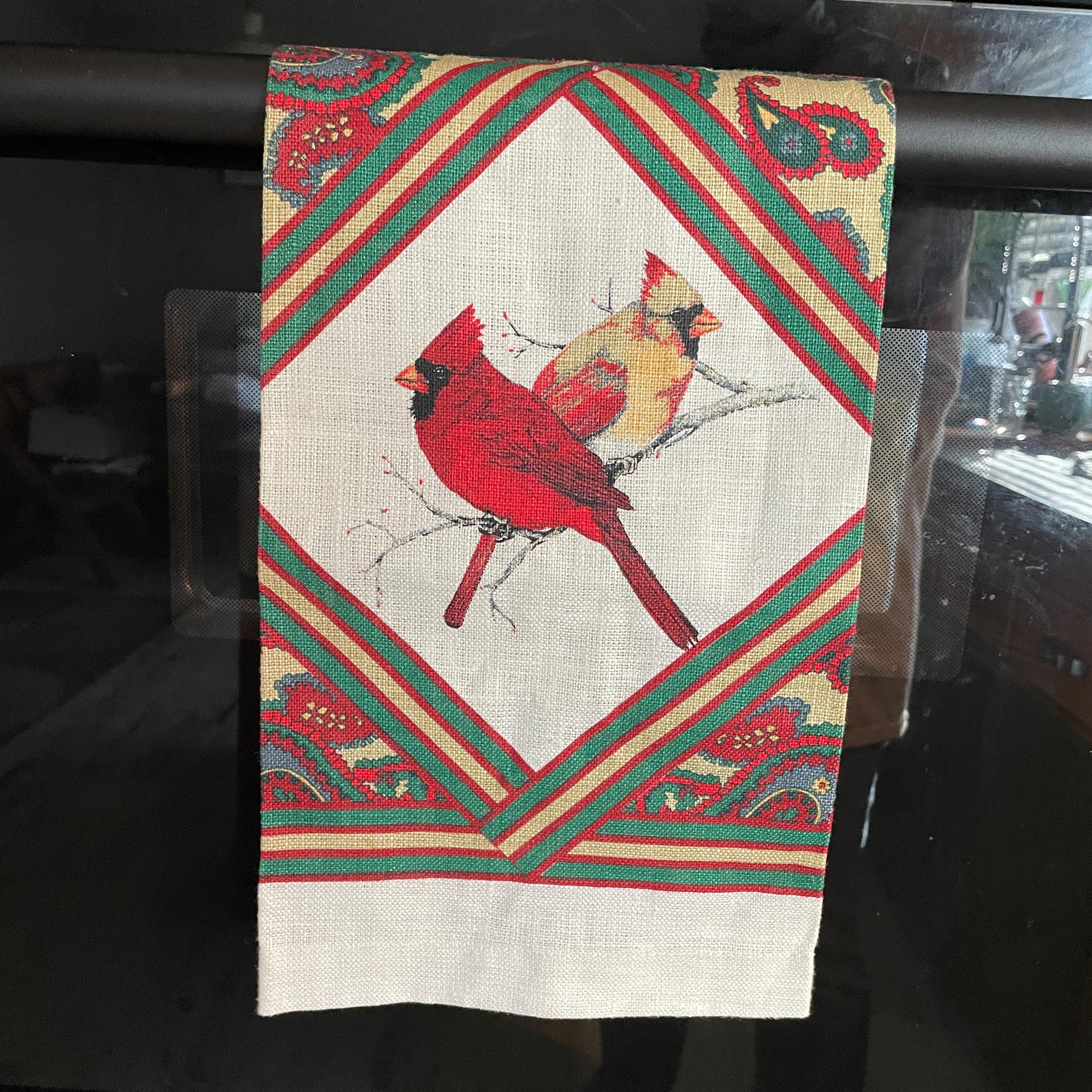 Steven Linens Stevens Linen Cardinal Tea Towel - Etsy