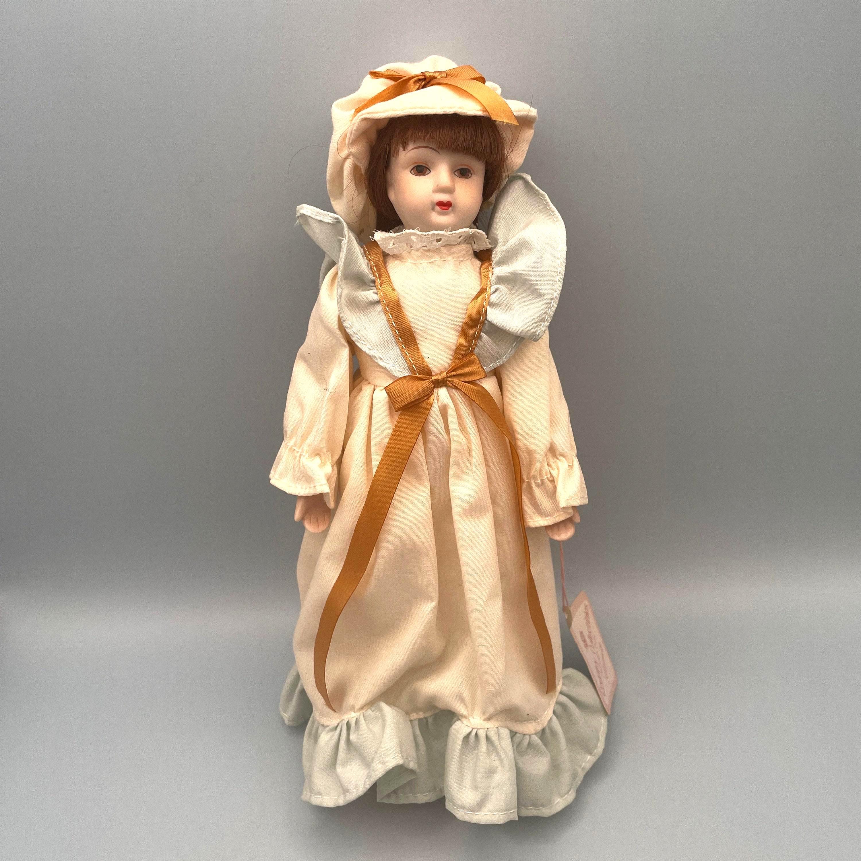 Vintage Russ Country Collectibles Porcelain Doll - Etsy