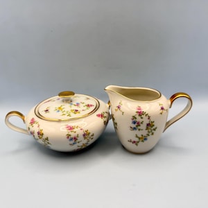 アンティーク　sugar pot and milk pitcher Antique Cream Pitchers - Etsy
