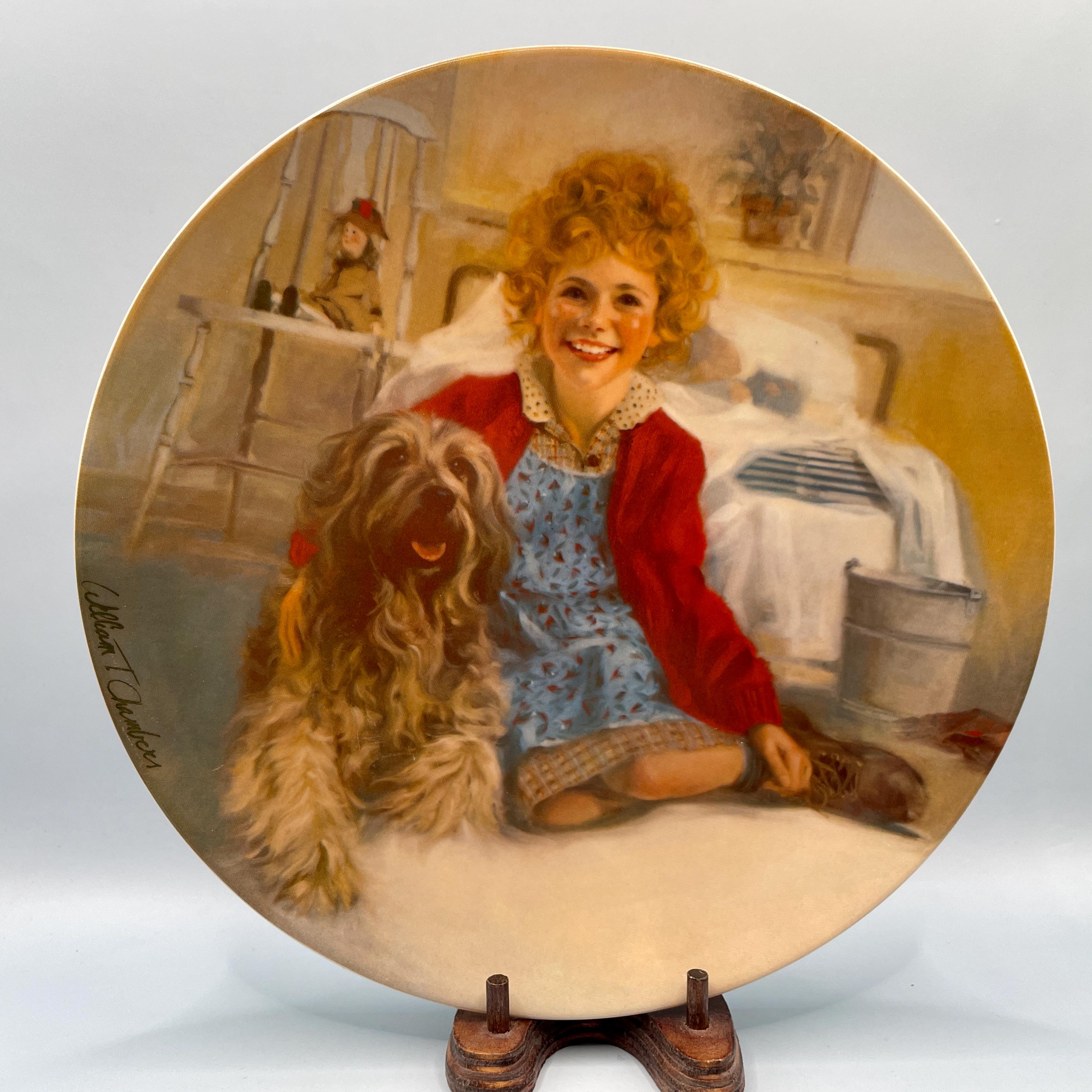 Amazon.com: Little Orphan Annie China Collector Plate ANNIE