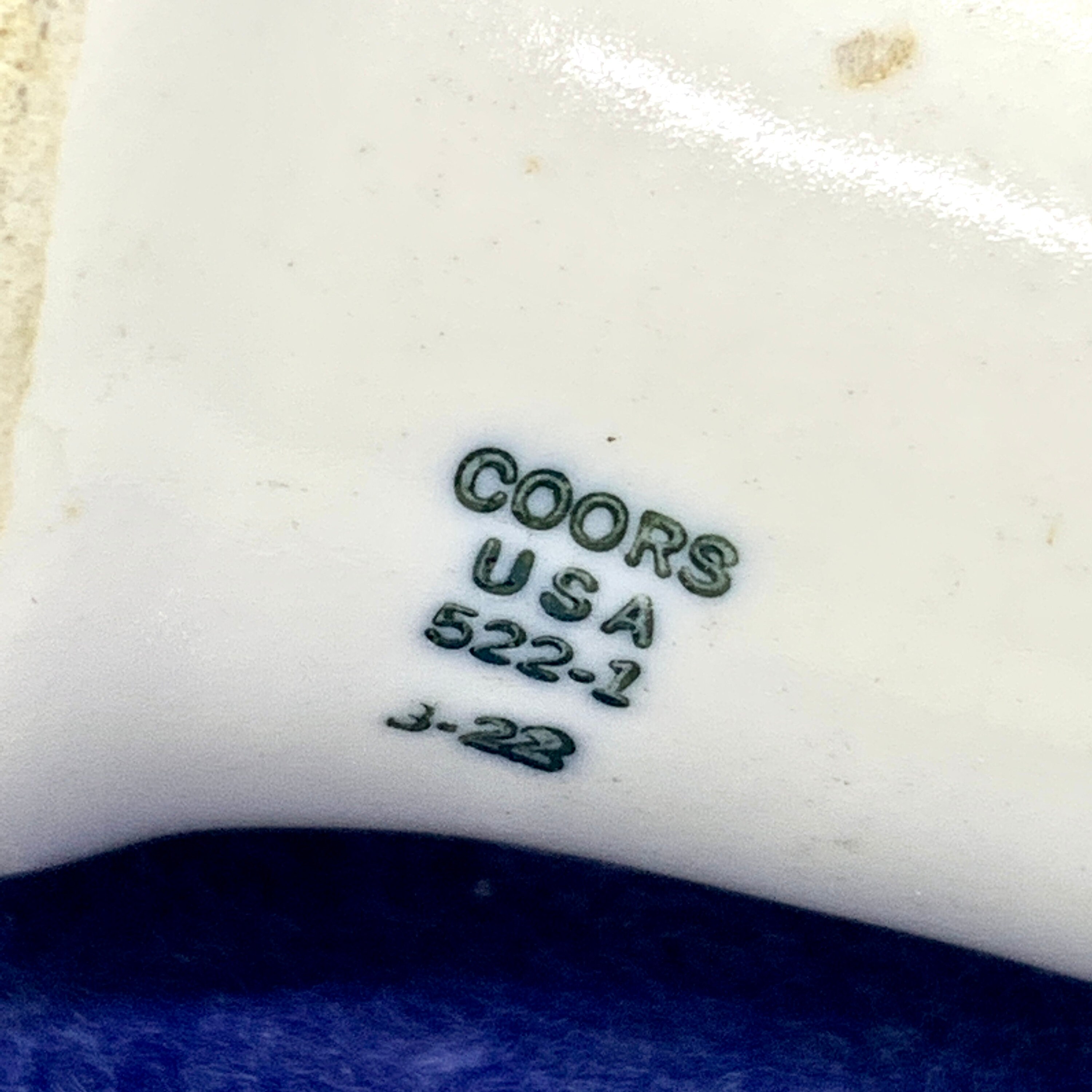 Vintage Coors USA Mortar Pestle 52200 Mortar 5221 Pestle Etsy