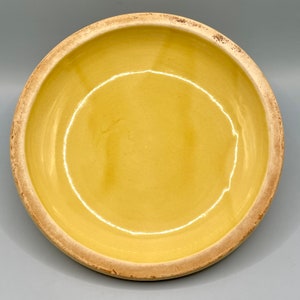 Faitout rond vintage Cameron Clay Royal Cuisine, vert et jaune image 9