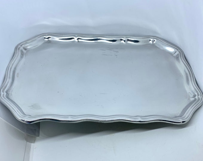 Vintage Wilton Armetale Tray Platter 13 Inch Oven to Table Serving Tray
