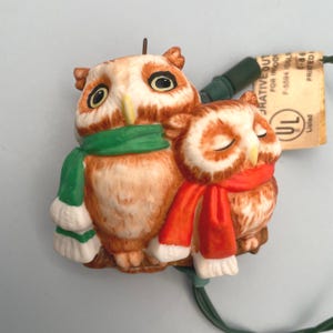 Enfeite de coruja Hallmark Keepsake em caixa original