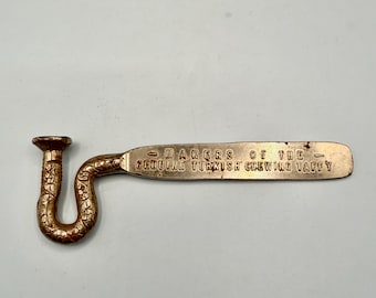 Schuriz and Son Cigar Box Opener Tool: Antique Tobacciana