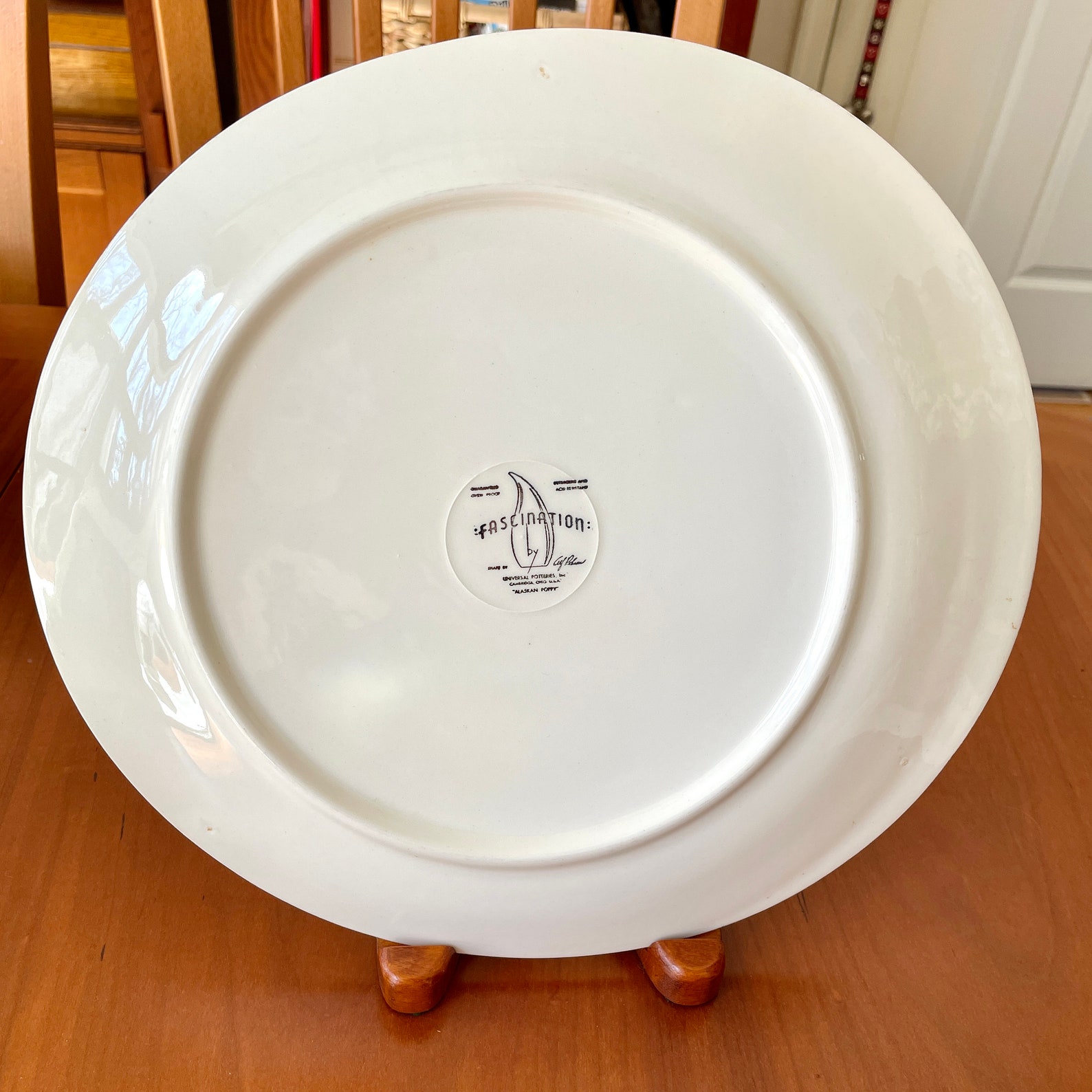 Universal Platter Vintage Universal Potteries MCM Platter - Etsy