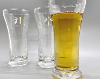 Vintage Libbey Windsor Etched Shooter Glasses