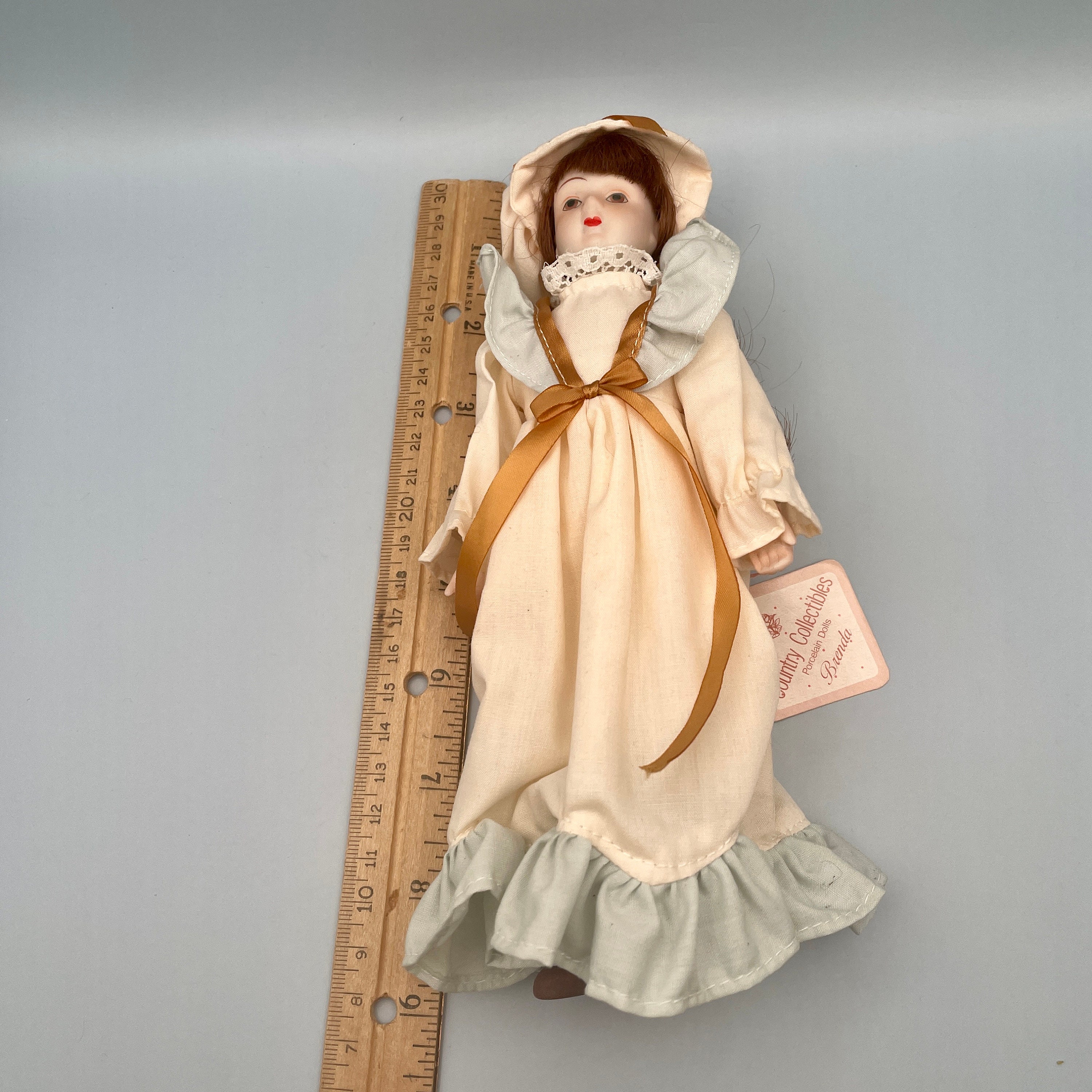 Vintage Russ Country Collectibles Porcelain Doll - Etsy