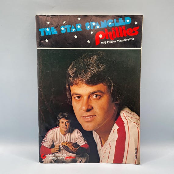 1976 Philadelphia Phillies Magazine, Star Spangles Phillies