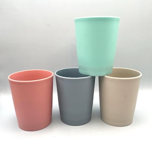 Tupperware Country Pastel 6 Ounce Tumblers