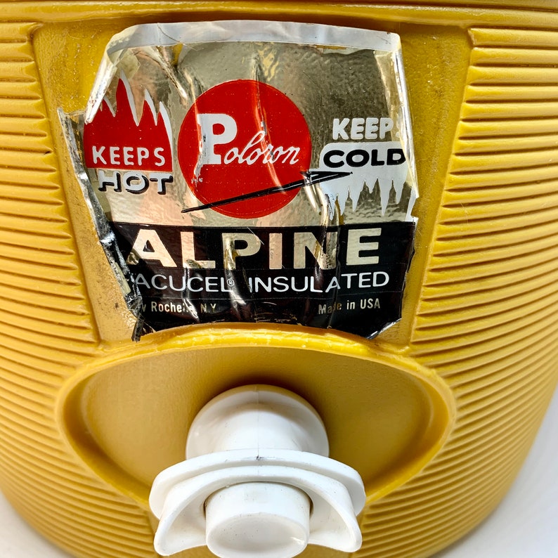 Vintage Poloron Alpine Hot Cold Jug Thermal Jug Vacucel Etsy