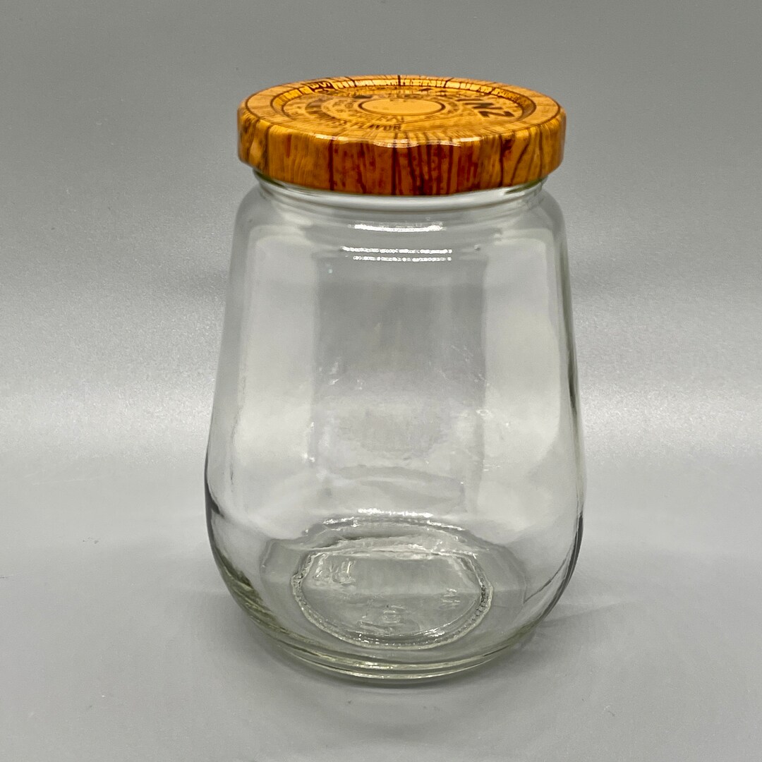 Vintage Heinz Relish Jar With Lid Clear Glass With Brown Lid Etsy
