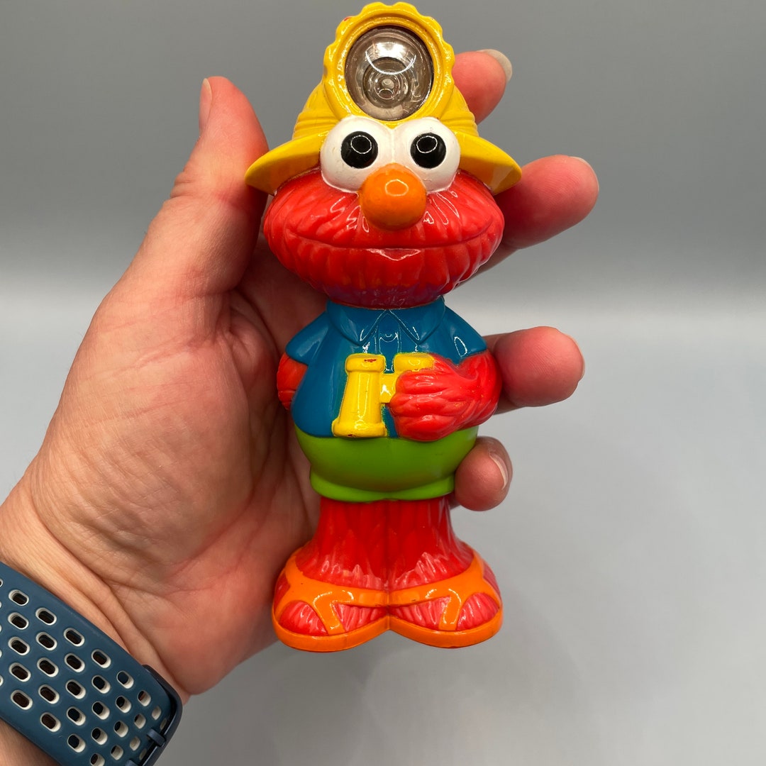 るー！ELMO ドライフード Vintage Sesame Street Elmos Learning Fun With 1 Double Sided