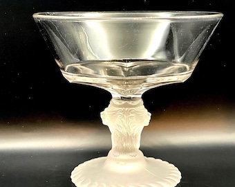 EAPG Gillander and Sons Lion Compote