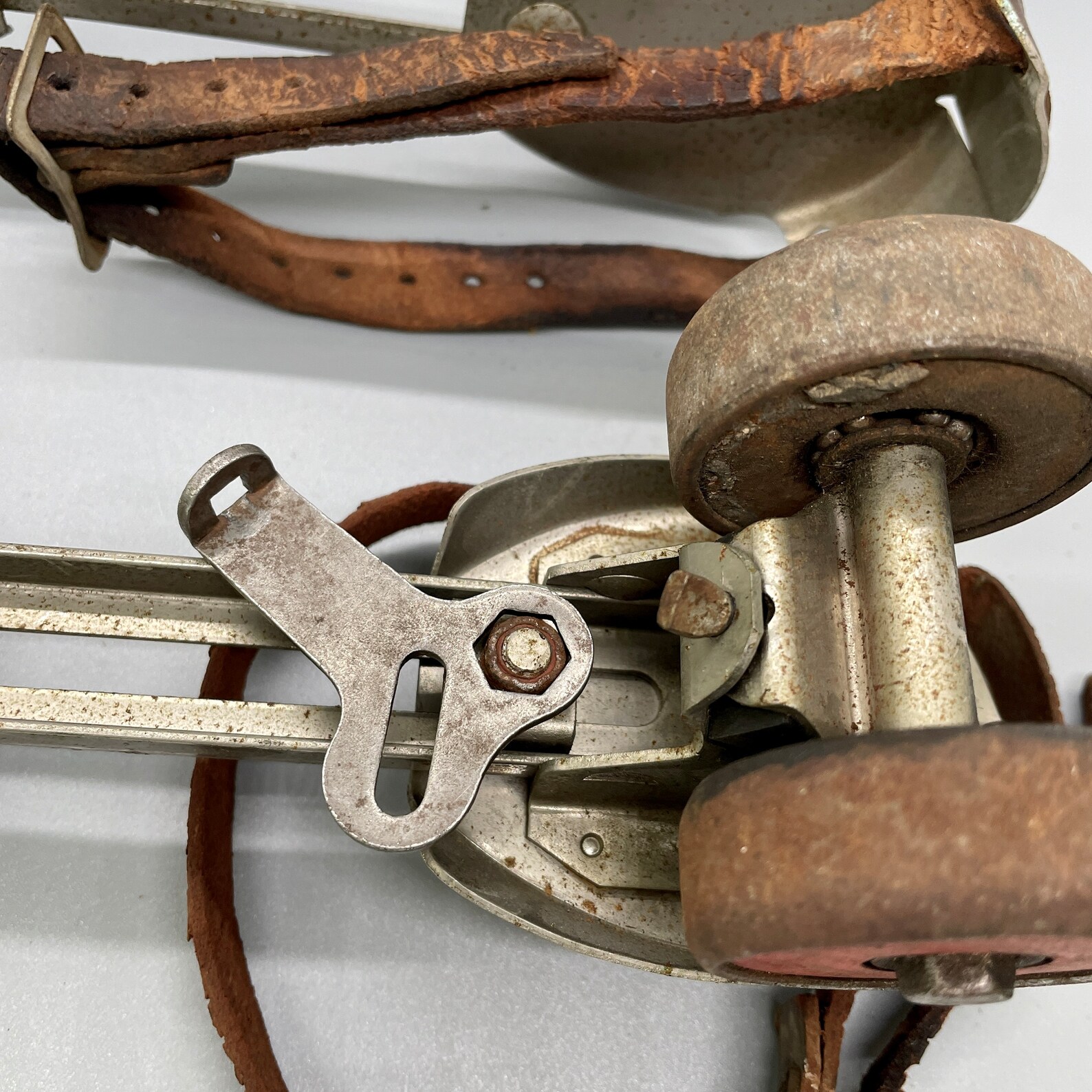 Vintage Metal Adjustable Roller Skates and Key Winchester Etsy