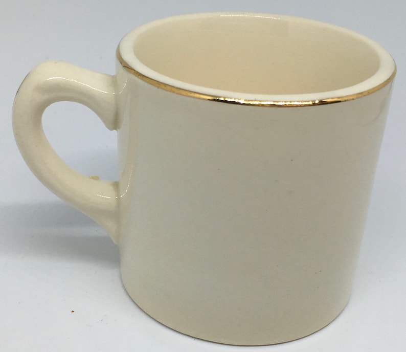 Washington DC Souvenir Mug the Capitol Building with Gold Trim Views of America Series by ENCO 22K Gold trimmed Small Mug
