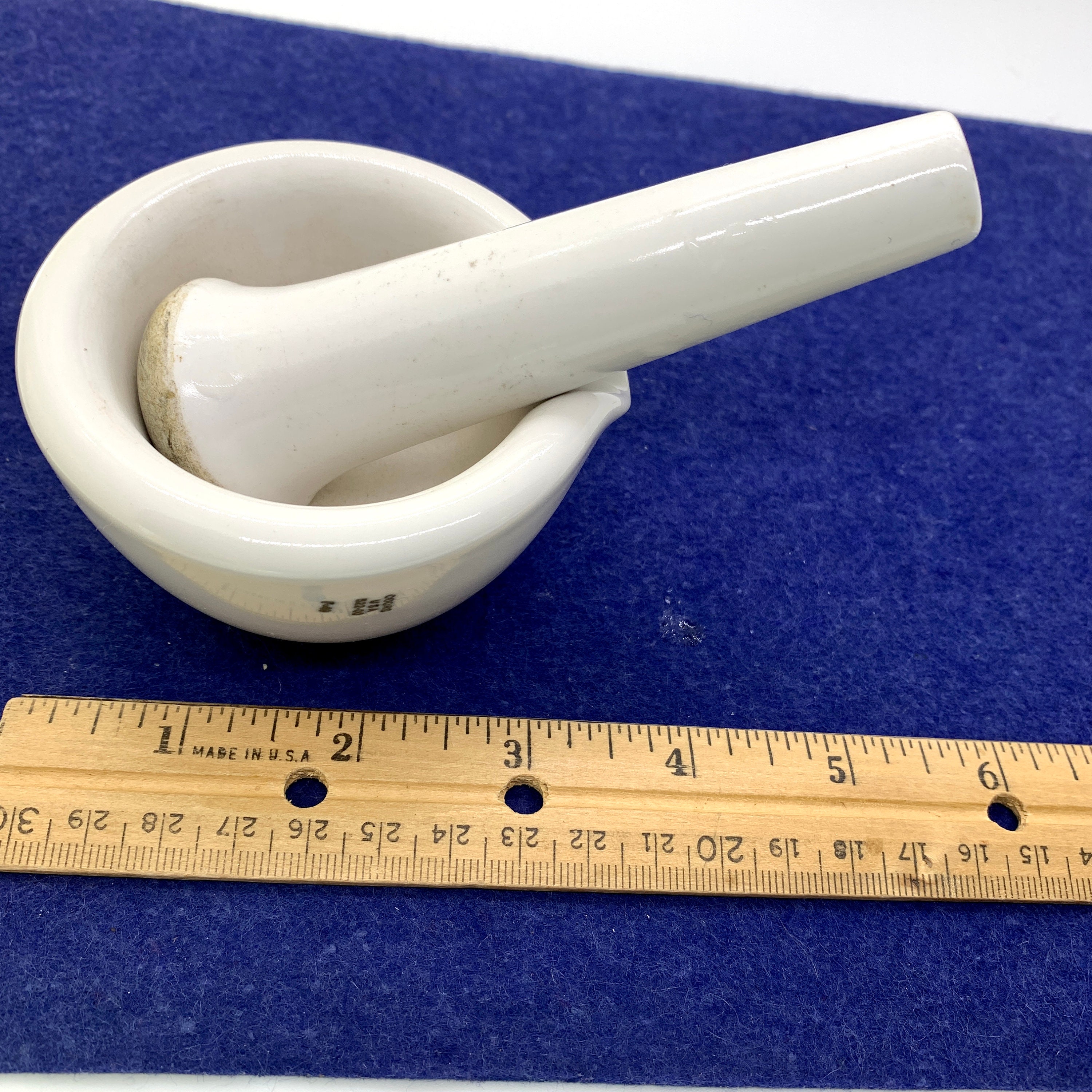 Vintage Coors USA Mortar Pestle 52200 Mortar 5221 Pestle Etsy