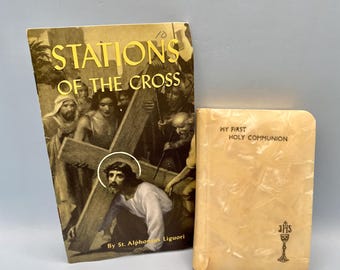 Celluloid Cover My First Holy Communion Prayer Book