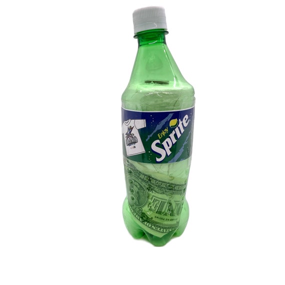 Sprite Soda Empty Green Plastic 20 OZ Bottle