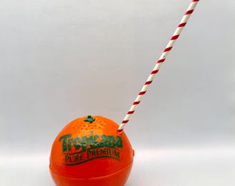 Vintage Tropicana Orange met stroradio