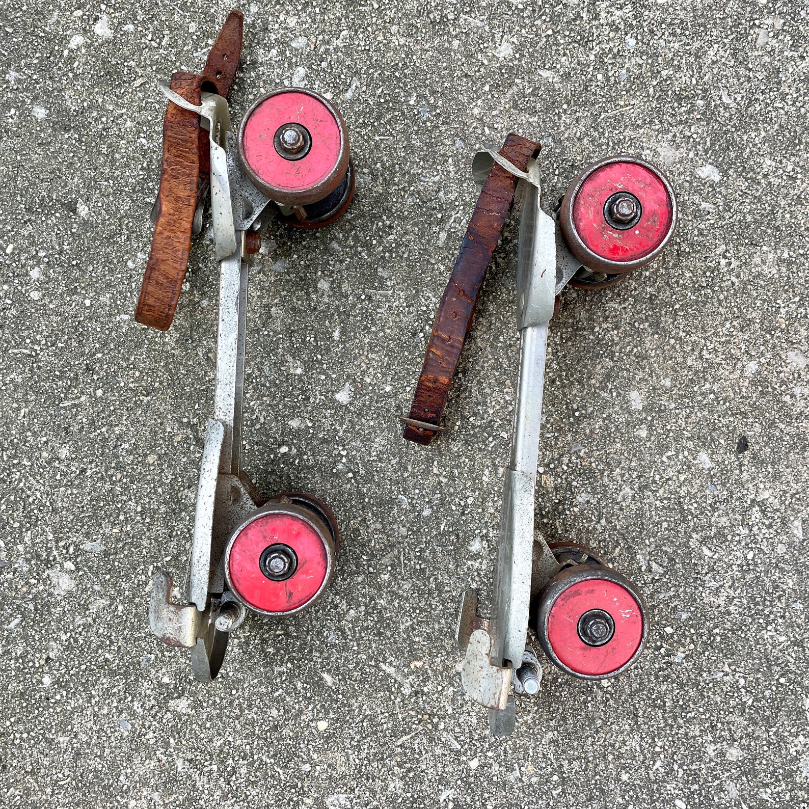 Vintage Metal Adjustable Roller Skates and Key Winchester Etsy