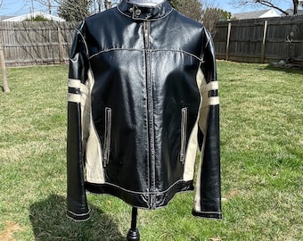 M. Julian by Wilsons Leather 1990s Black Leather Jacket M. Julian by Wilsons Leather 1990s Black Leather Jacket