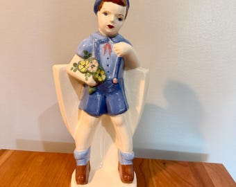Weil Ware California Pottery Boy Vase