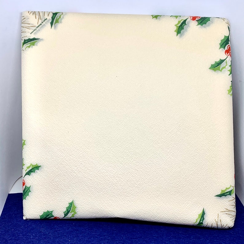 Vintage Christmas Paper Placemats Napkins Holiday Party Etsy