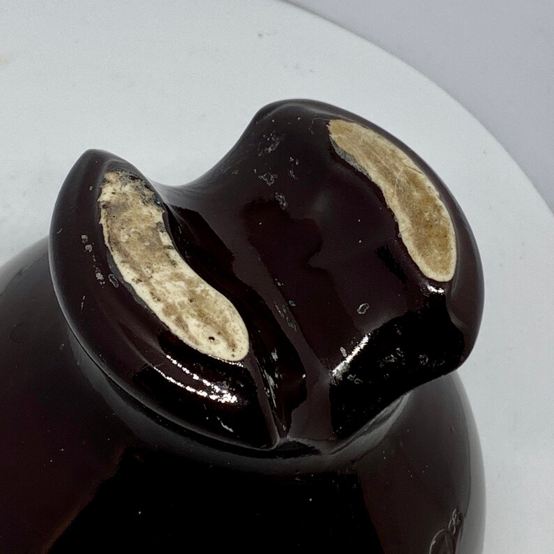Vintage Brown Pottery Electric Insulator Ceramic Insulator Etsy